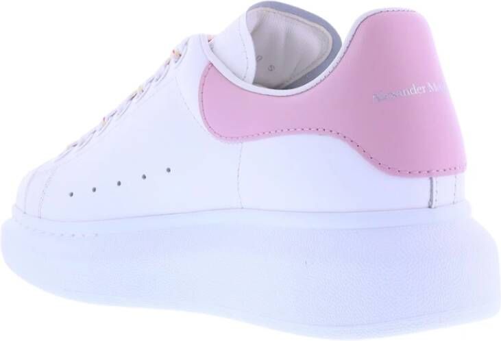 Alexander mcqueen Oversize Leren Sneakers voor Sport Zwart Dames - Foto 9