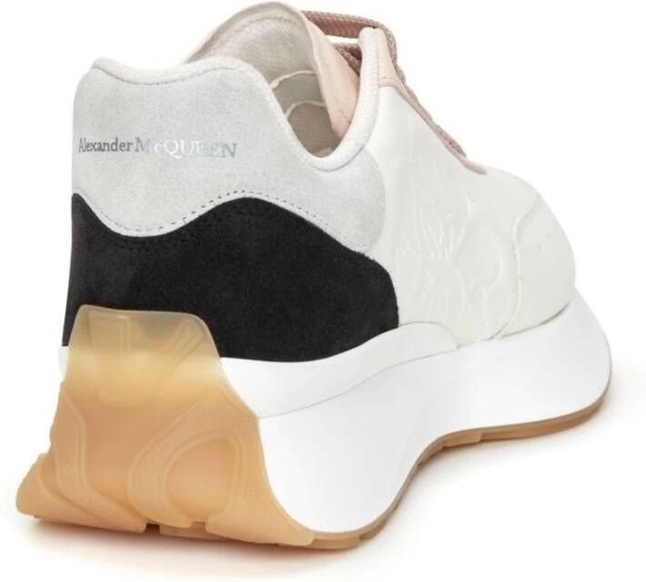 alexander mcqueen Sprint Runner Low-Top Sneakers Wit Dames