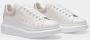 Alexander mcqueen Witte Larry Sneakers met Roze Label White Dames - Thumbnail 3