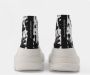 Alexander mcqueen Witte Stoffen Platform Sneakers Multicolor Dames - Thumbnail 3