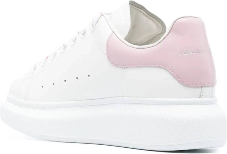 Alexander mcqueen Oversize Leren Sneakers voor Sport Zwart Dames - Foto 7