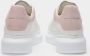 Alexander mcqueen Witte Larry Sneakers met Roze Label White Dames - Thumbnail 4
