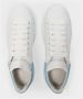 Alexander mcqueen Wit Poederblauw Leren Oversized Sneakers White Dames - Thumbnail 8