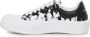 Alexander mcqueen Zwarte en witte sneakers met logo print White Heren - Thumbnail 2