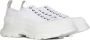 Alexander mcqueen Canvas Sneakers met Contrasterende Veters White - Thumbnail 4