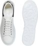 Alexander McQueen Witte Leren Sneakers Stijlvol Geperforeerd - Thumbnail 4