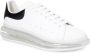 Alexander mcqueen Witte leren sneakers met zwarte hak Moderne stijl Wit Heren - Thumbnail 3