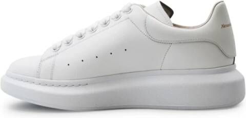 alexander mcqueen Verhoog je sneaker game met leren sneakers Wit Heren