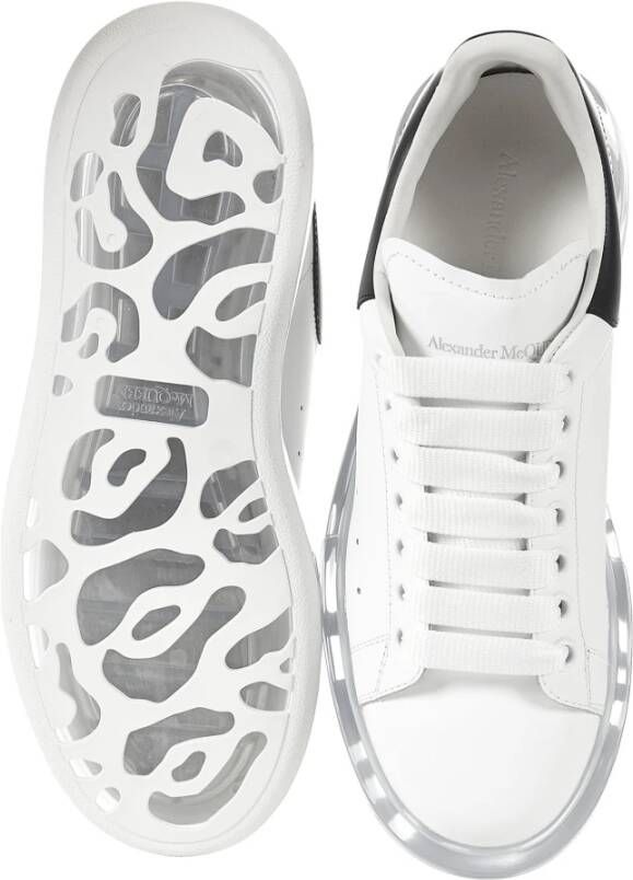 alexander mcqueen Oversize Witte Sneakers Wit Heren