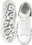 Alexander mcqueen Witte leren sneakers met zwarte hak Moderne stijl Wit - Thumbnail 7