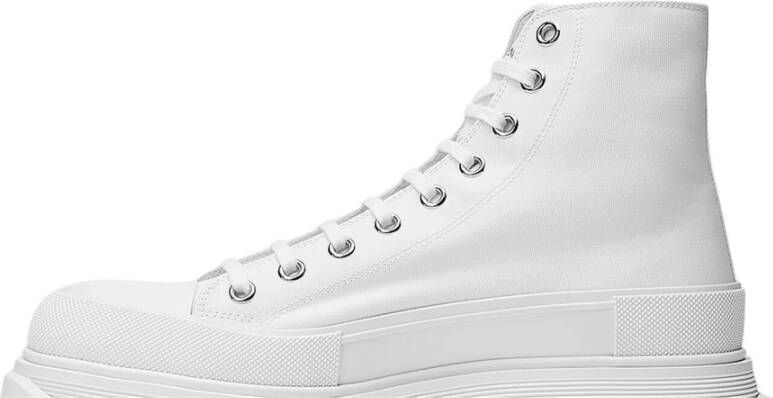 alexander mcqueen Tread Slick Laarzen Wit Heren