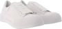 Alexander mcqueen Oversized Sneakers in White Leather Wit Dames - Thumbnail 2