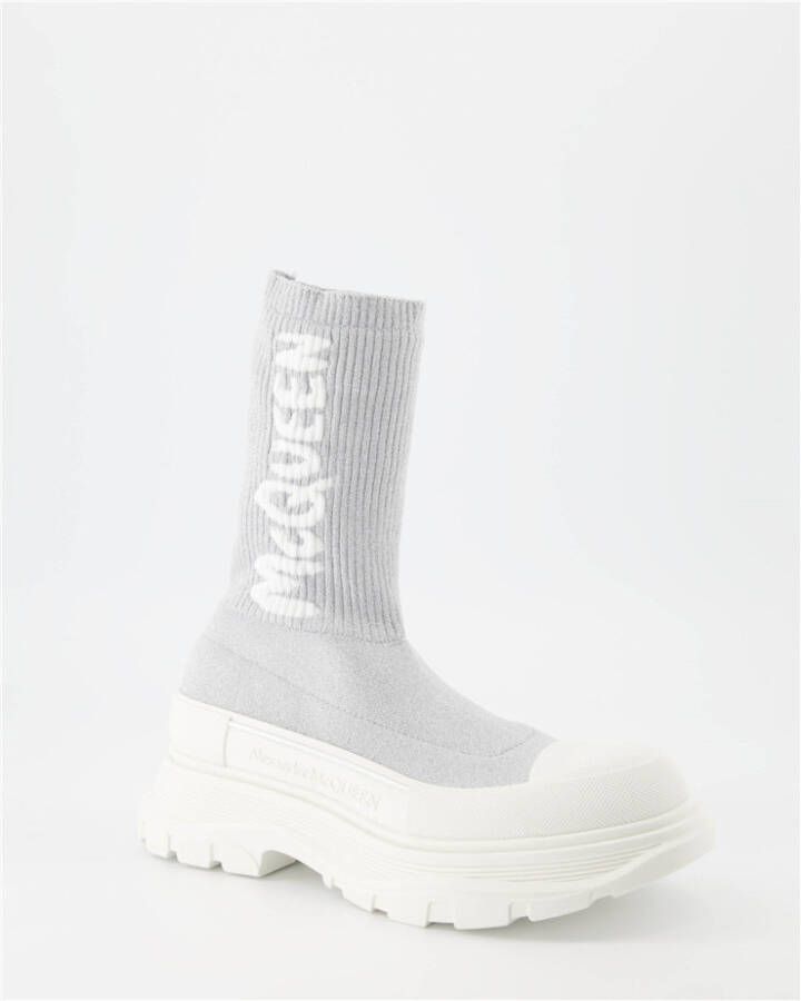 alexander mcqueen Graffiti -laarzen Grootte: 37 bestseller: 40 Wit Heren