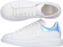 Alexander mcqueen Witte Leren Sneakers met Contrasterende Hiel Tab White Heren - Thumbnail 4