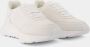 Alexander mcqueen Witte Leren Lage Sneakers met Geperforeerd Detail White Heren - Thumbnail 3
