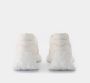 Alexander mcqueen Witte Leren Lage Sneakers met Geperforeerd Detail White Heren - Thumbnail 4