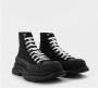 Alexander mcqueen Zwarte Canvas Sneakers met Oversized Rubberen Zool Black Heren - Thumbnail 4