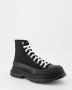 Alexander mcqueen Zwarte Canvas Sneakers met Oversized Rubberen Zool Black Heren - Thumbnail 3