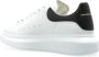 Alexander McQueen Witte Zwarte Oversized Sneakers Ronde Neus - Thumbnail 6