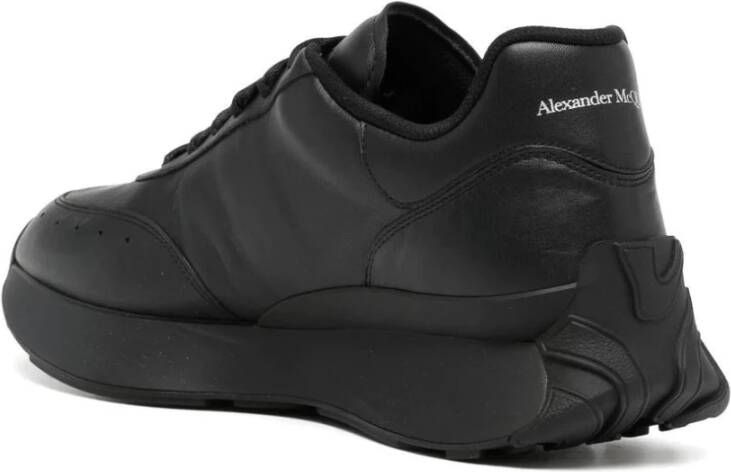 alexander mcqueen Sprint Runner Sneakers Zwart Black Heren