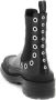 Alexander mcqueen Tread Slick Ankle Boots Black White Leather Zwart Heren - Thumbnail 4