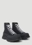 Alexander mcqueen Stevige profiel canvas laarzen Zwart Heren - Thumbnail 2