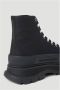 Alexander mcqueen Stevige profiel canvas laarzen Zwart Heren - Thumbnail 5