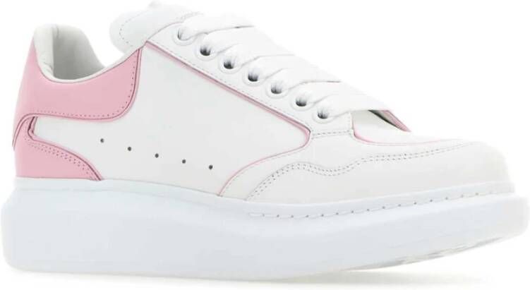 alexander mcqueen Stijlvolle leren sneakers White Dames