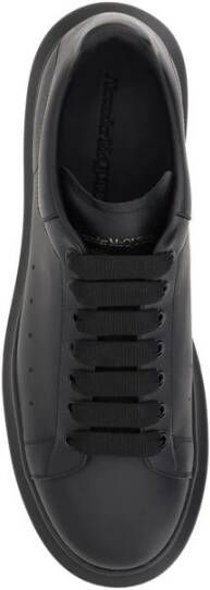 Alexander McQueen Stijlvolle Leren Veterschoenen