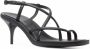 Alexander mcqueen Bovenste en dus sandalen in zwart leer Zwart Dames - Thumbnail 3