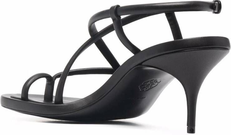 alexander mcqueen Elegante Sandalen met Lusriem Zwart Dames