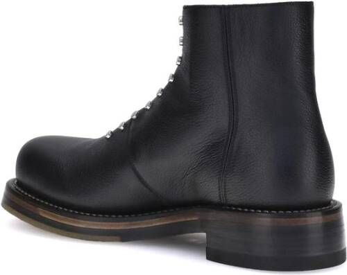 Alexander McQueen Studded leren enkellaarzen