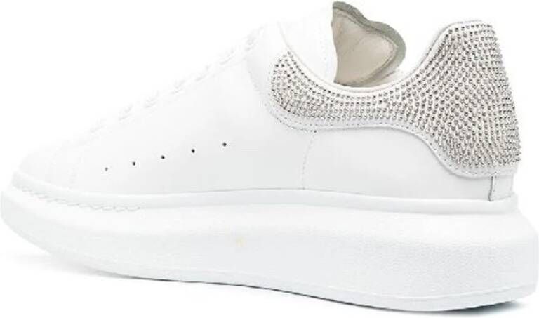 alexander mcqueen Luxe Studded Sneakers White Heren