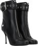 Alexander mcqueen Zwarte Leren Laarzen met Verstelbare Enkelband Black Dames - Thumbnail 5