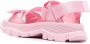 Alexander mcqueen Stijlvolle platte sandalen voor vrouwen Roze Dames - Thumbnail 2
