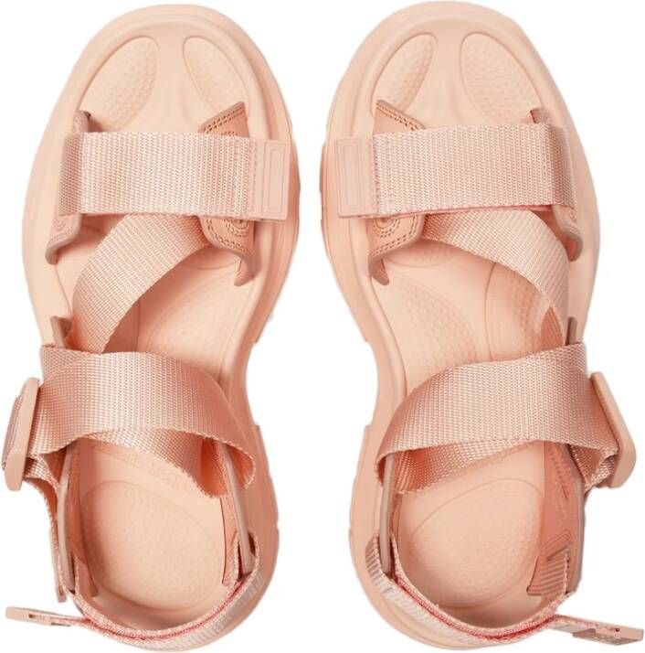 alexander mcqueen Stijlvolle canvas Tread sandalen Roze Dames