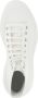 Alexander mcqueen Zwarte canvas enkellaarzen met oversized rubberen zool White - Thumbnail 14