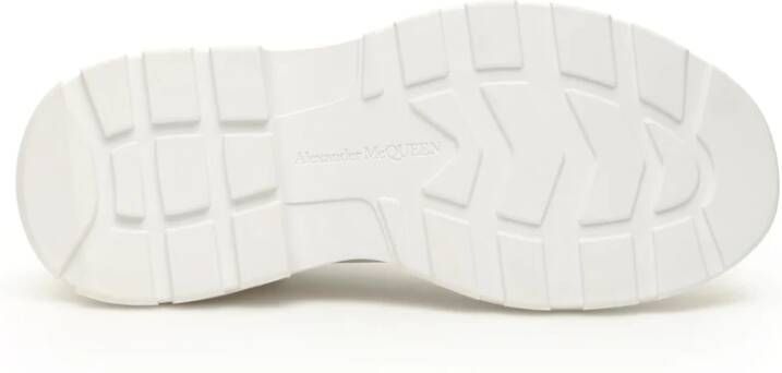 alexander mcqueen Tread Slick Canvas Sneakers White Dames