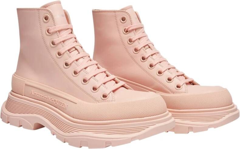 alexander mcqueen Verrijk je collectie met Tread Slick High Sneakers Roze Dames