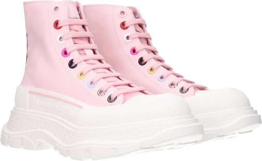 alexander mcqueen Tread Slick Sneakers Verrijk je sneakercollectie Roze Dames