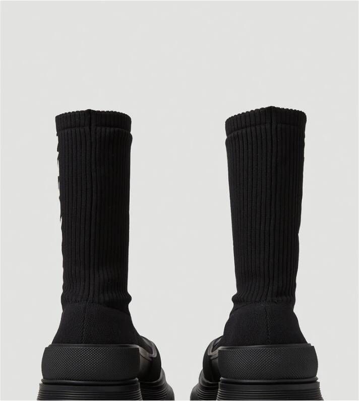 alexander mcqueen Tread Slick Sock Boots Zwart Heren