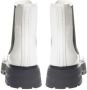 Alexander mcqueen Elegante Monochrome Leren Laarzen White Dames - Thumbnail 9