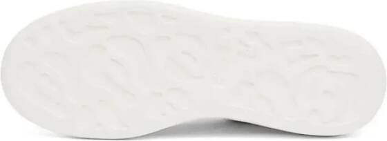 Alexander McQueen Urban Elegance Leren Sneaker Off White Bordeaux