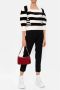 Alexander mcqueen Zwarte canvas enkellaarzen met oversized rubberen zool White - Thumbnail 12