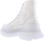 Alexander mcqueen Canvas Boot Tread Mode Sneakers White Dames - Thumbnail 2