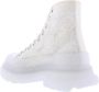 Alexander mcqueen Boots & laarzen Dames H.Boot Tread.Fa.S.Ru D.M. T.S. in wit - Thumbnail 2
