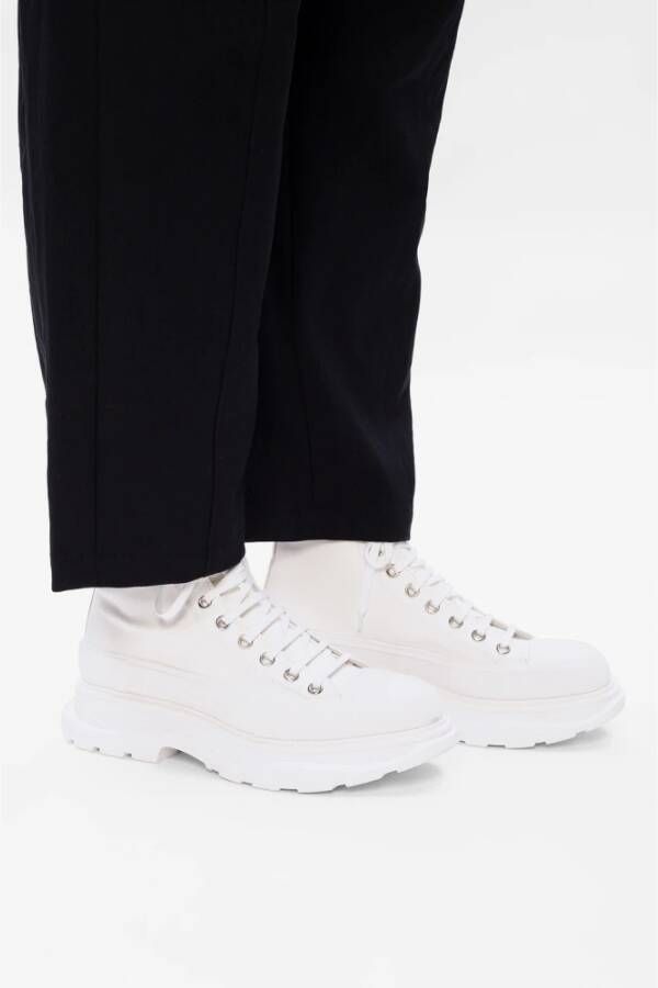 alexander mcqueen Veterschoenen Wit Heren