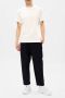 Alexander mcqueen Zwarte canvas enkellaarzen met oversized rubberen zool White - Thumbnail 3