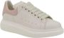 Alexander mcqueen Low-Top Sneakers Oversize Sneakers Leather White Pink in wit - Thumbnail 11