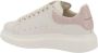 Alexander mcqueen Low-Top Sneakers Oversize Sneakers Leather White Pink in wit - Thumbnail 12